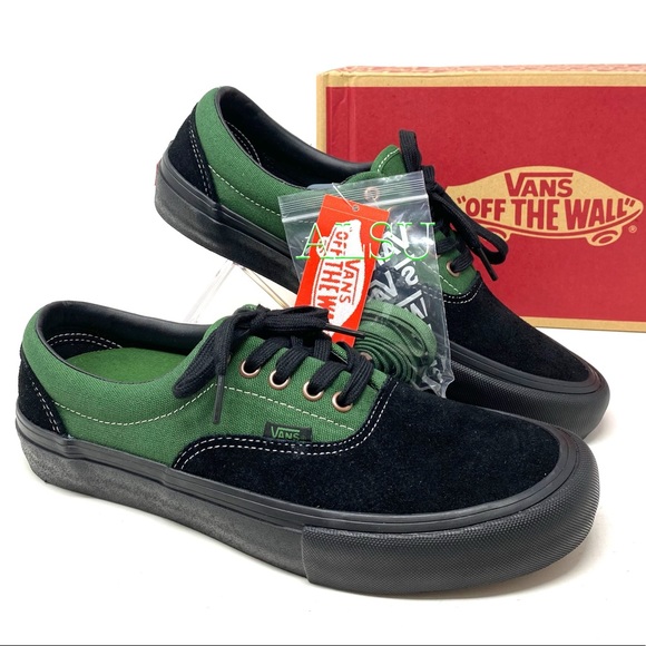 🎄 Christmas Special 🎄 VANS Era Pro Black Green Alpine Men’s Sneakers Size 11.5 - Picture 8 of 9